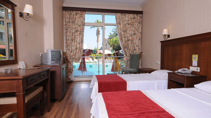 15 superior hotel rooms featuring- 